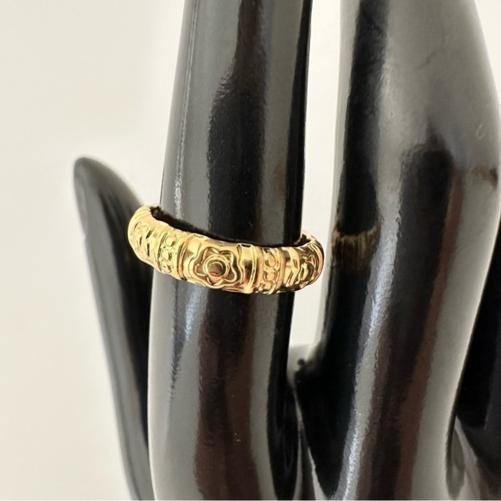 18k Gold‎ Plated Band Ring